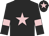 Black, pink star, armlets and star on cap