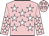 Pink, white stars