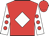 Red, white diamond, white sleeves, red spots