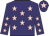 Purple, pink stars, purple cap, pink star