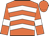 Orange, white chevrons and armlets