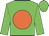 Big-green body, orange disc, big-green arms, big-green cap
