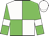 White body, green quartered, green arms, white armlets, white cap