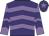 Purple, mauve chevrons, mauve and purple chevrons on sleeves, purple cap, mauve star