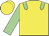 Yellow, light green epaulets and sleeves