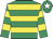 Emerald Green, Yellow hoops, Emerald Green cap, White star