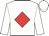 White, red diamond,