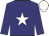 navy, white star and cap