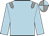 Light blue, grey epaulettes, quartered cap