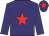 Purple, red star, purple cap, red star