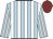 Light blue and white stripes, maroon cap