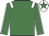 Bottle green, white epaulettes, bottle green sleeves, white seams and cap, bottle green star