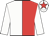 Red & white halved, white sleeves, white cap, red star