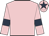 Pink, dark blue armlet, dark blue star on cap