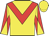 Yellow, red chevron, red and yellow diabolo on sleeves