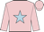 Pink, light blue star