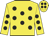 Yellow, black spots