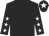 Black, black sleeves, white stars, black cap, white star