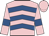 Pink, royal blue chevrons and armlets