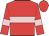 Red, pink hoop, pink armlet, red cap