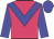 Rose body, big-blue chevron, big-blue arms, big-blue cap
