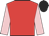 Red, pink sleeves, black cap