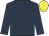 Dark blue, yellow cap