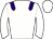 White, purple epaulets