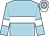 Light Blue, White hoop and armlets, White and Light Blue hooped cap