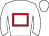 White, red hollow box