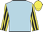 Blue-light body, yellow arms, black striped, yellow cap
