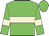 Green body, beige hoop, green arms, beige armlets, green cap