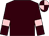 Brown, pink armlets, quartered cap