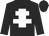 Black, white cross of lorraine