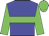 Big-blue body, big-green hoop, big-green arms, big-green cap