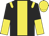 Black, yellow stripe, epaulets, black and yellow halves sleeves, yellow cap