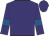 Purple, royal blue armlets