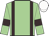 Light green, brown braces and armlets, white cap