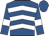 Royal blue, white chevrons and armlets