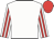 White body, white arms, red striped, red cap