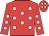 Red, pink spots