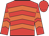 Red, orange chevrons, red cap