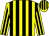 Yellow, black stripes