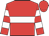 Red, white hoop, hooped sleeves