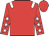 Red, white epaulets, red sleeves, white stars