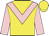 Yellow, pink chevron and sleeves, yellow cap