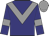 Navy, grey chevron, navy sleeves, grey armbands and cap