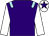 Purple, light blue epaulettes, white sleeves, white cap, purple star