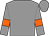 grey, orange armlets