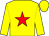 Yellow, red star